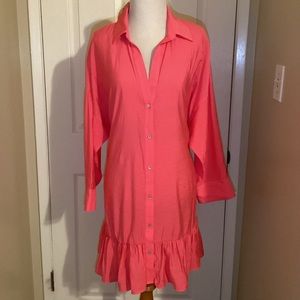 Zara button up dress